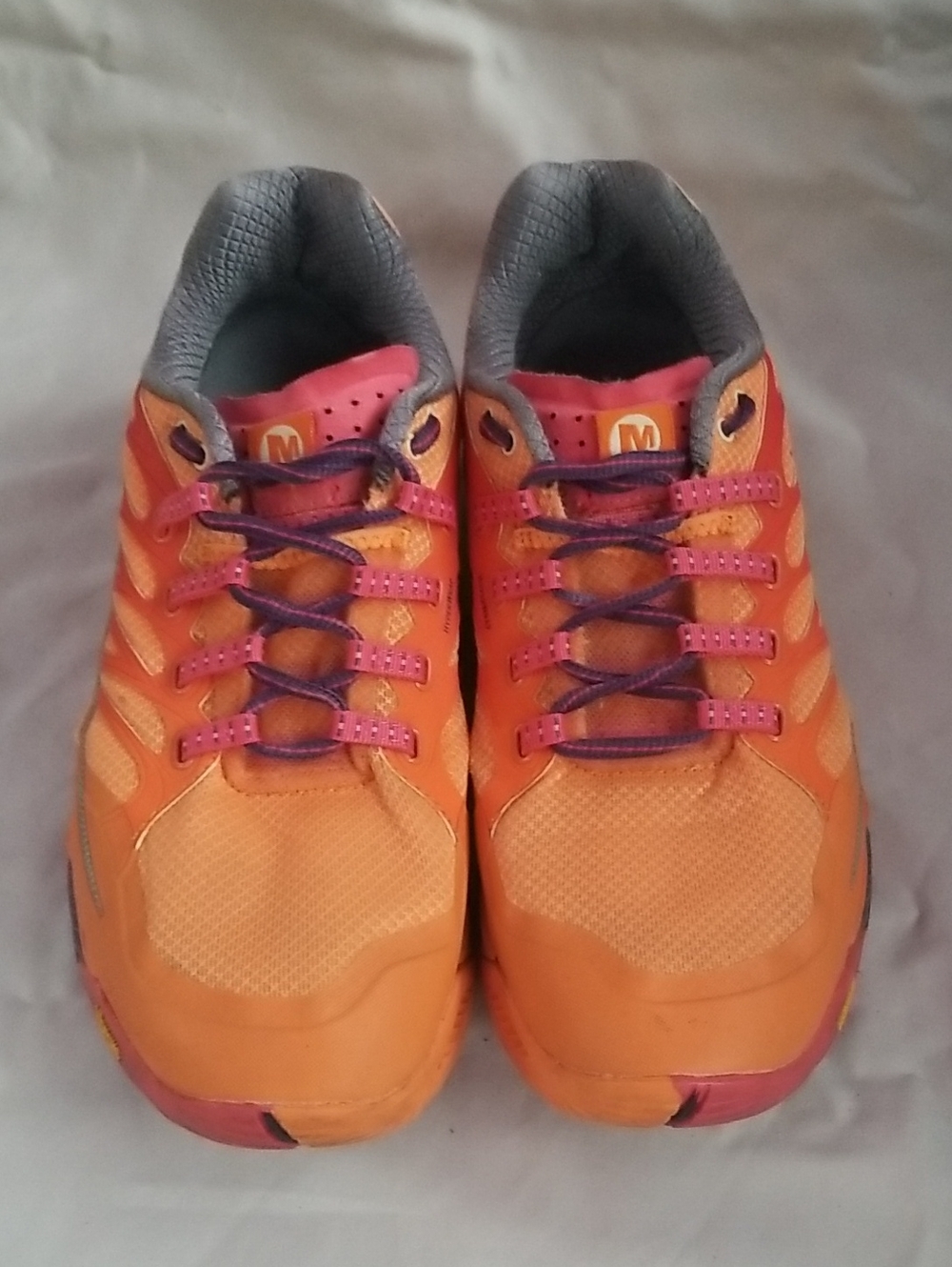 Merrell Women's 11 All Out Peak Trail Running Shoes Orange -21